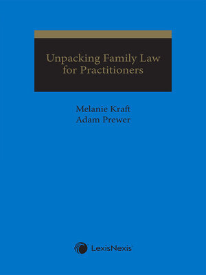 cover image of Unpacking Family Law for Practitioners